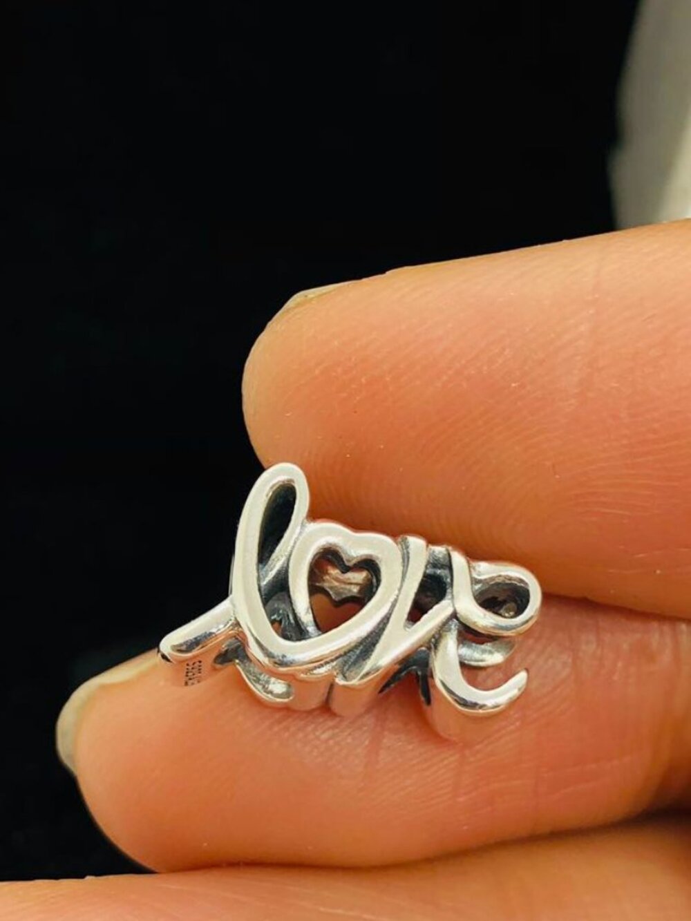 ✨✨Pandora Handwritten Love Charm S925 sterling silver gift